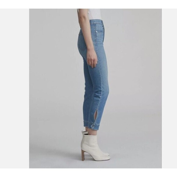 Rag & Bone Avery Cigarette High Waisted Snap Ankle Jeans Size 23 - Picture 6 of 6